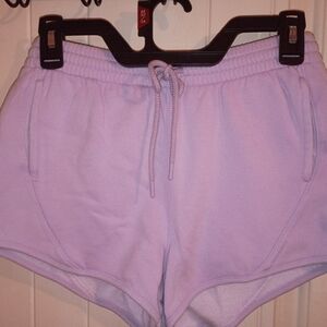 Women's Light Purple Shorts